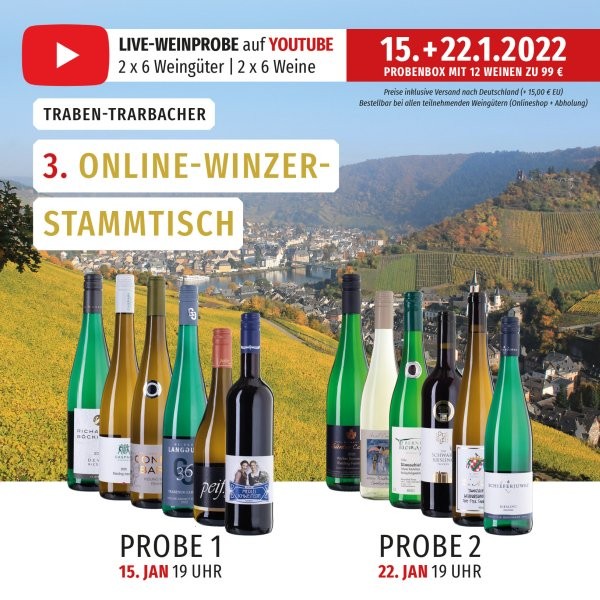 3. Online Weinprobe Traben-Trarbacher Weingüter